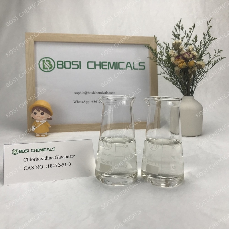 Biguanide Chlorobenzene Chlorhexidine Gluconate Liquid Dyestuff Intermediates For Healing