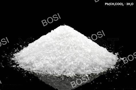 Geurloos Lood II Acetaat Trihydraat Stabiel onder normale omstandigheden 280-282.C Smeltpunt